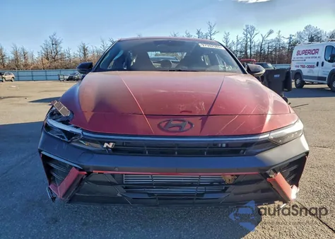 2025 Hyundai Elantra N z USA, uszkodzony, nr VIN KMHLW4DK7SU035253